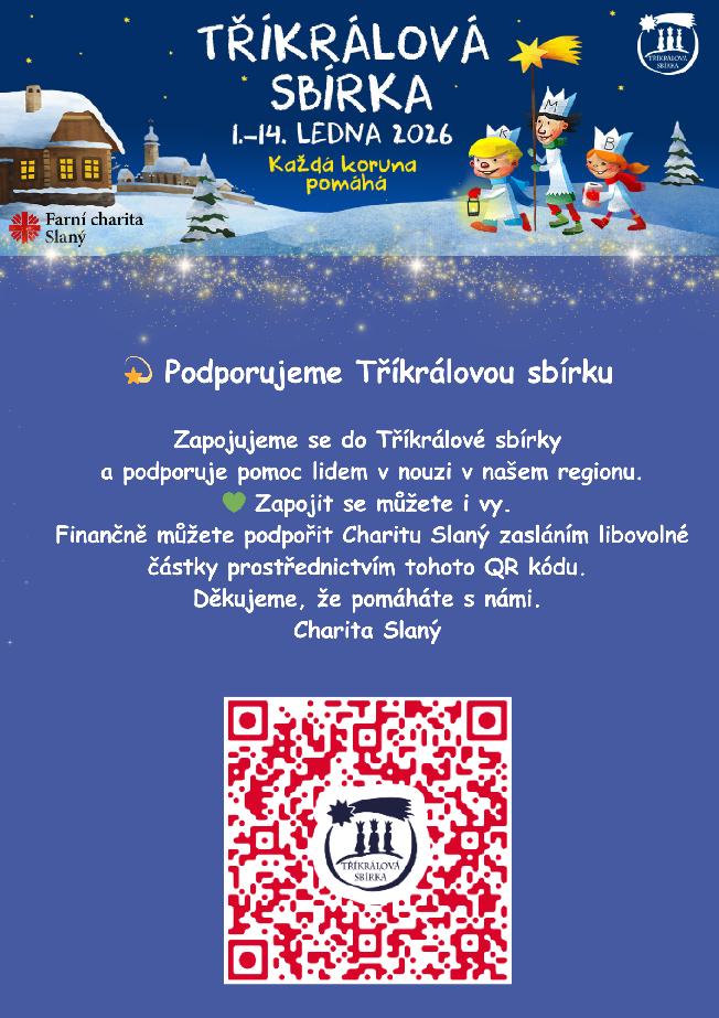 Tříkrálová sbírka 2026